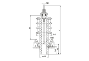 國(guó)網(wǎng)高壓套管10kV/100~400A加焊接桿